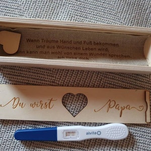 Schwangerschaft Verkunden Schwangerschaftstest Etsy