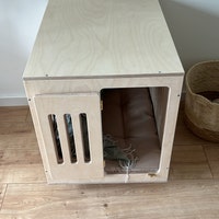 Modern Dog Crate With Hinged Door With a Latch. Dog Kennel, Dog House ...