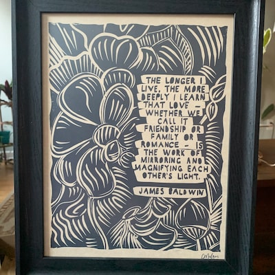 They Tried to Bury Us, We Were Seeds. Community is Resistance Lino