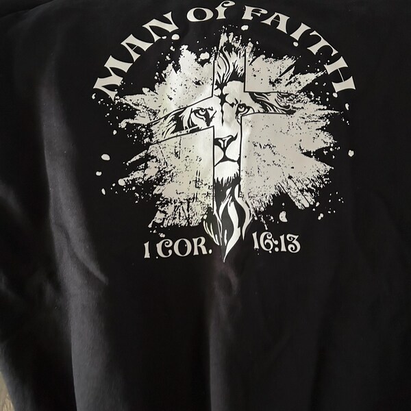 Inspirational Cross Design Unisex Crewneck Sweatshirt - Faith & Love