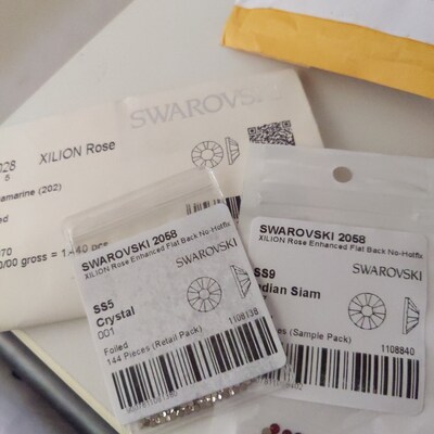 Swarovski Two Component Epoxy Resin Glue AB Adhesive CG 500-35 2x25g ...