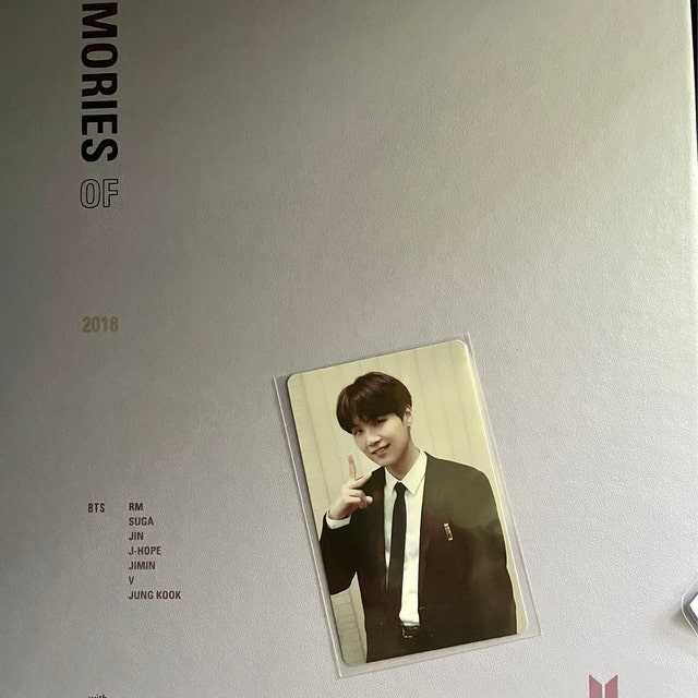 BTS Opened 2018 Memories DVD Package With Random 1 Original
