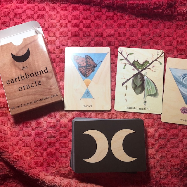 The Earthbound Oracle Deck Full Deck Divination Completed - Temu
