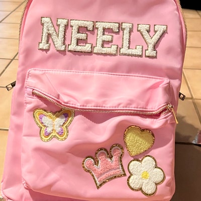 NEW Nylon Backpack Personalized Backpack Customizable Backpack Letter ...