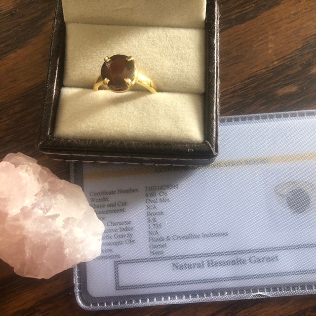 55Carat Natural Ruby Panchdhatu Ring For Men - 7 Carat Oval Chakra Healing Ring, Available In Sizes 4-13, Customizable