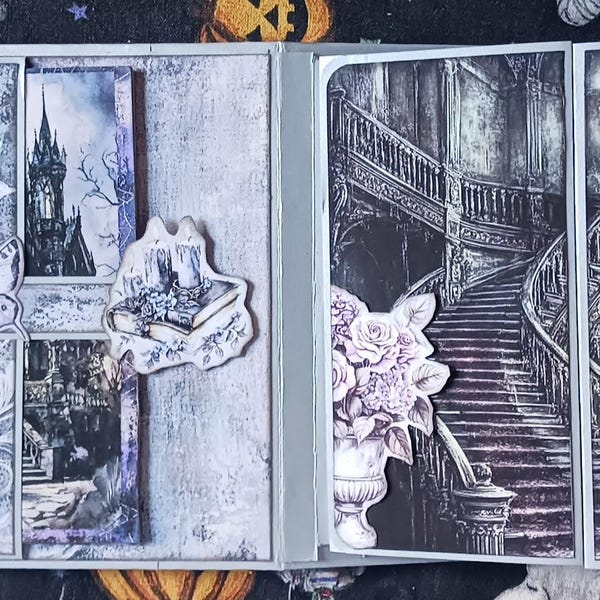 Wraithwood Manor Junk Journal Printable Kit Gothic Digital Download ...