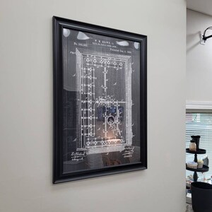 Bank Vault Door Poster Print Bank Wall Art Banker Gift Etsy