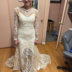 Long Formal Dress Vintage Evening Gown 