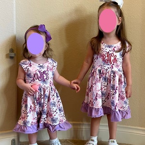 Short Sleeve Twirly Dress - Mermaid Princesses