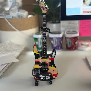 Dokken Collectible - George Lynch Kamikaze Miniature Guitar