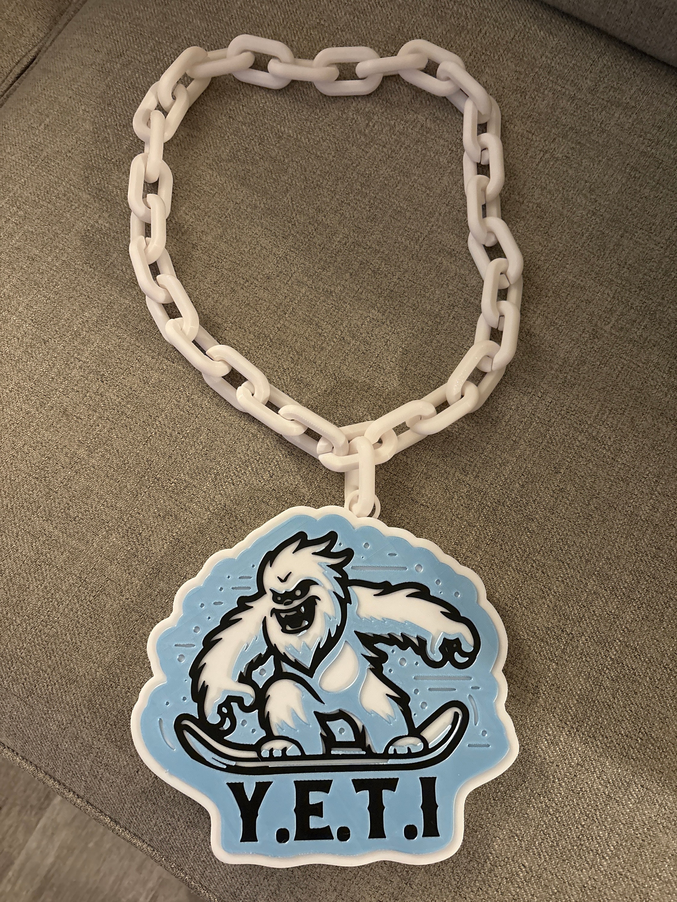 Custom 3D Printed Turnover Oversized Sports Chains