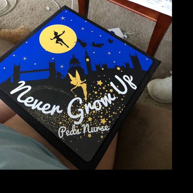 Peter Pan Grad Cap Tassel Topper