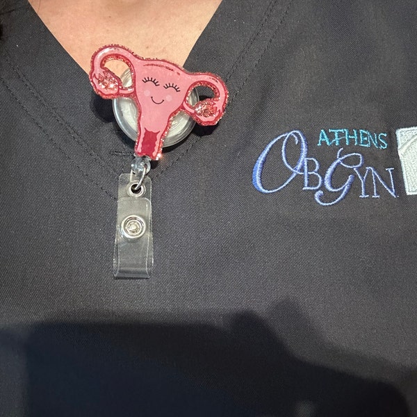 OBGYN Badge Reel, Gynecologist Badge Reel, Lanyard, Badge Reel ...