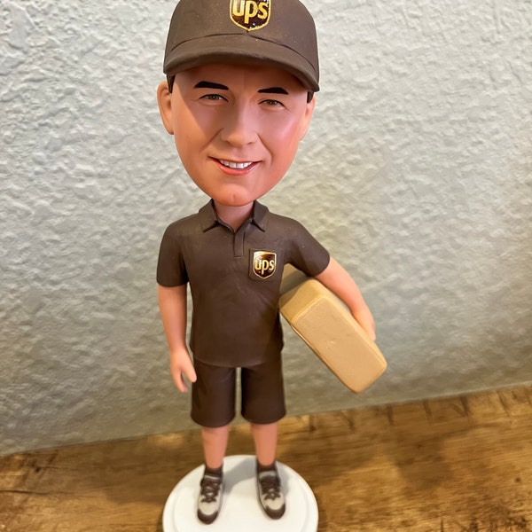 Construction Worker Bobblehead - Builder Tradesman Gift main image 1