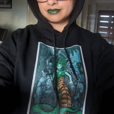 Hecate Triple Moon Goddess Symbol Hekate Tarot Card The Moon Sweatshirt hecate-triple-moon-goddess-symbol-hekate-tarot-card-the-moon-sweatshirt