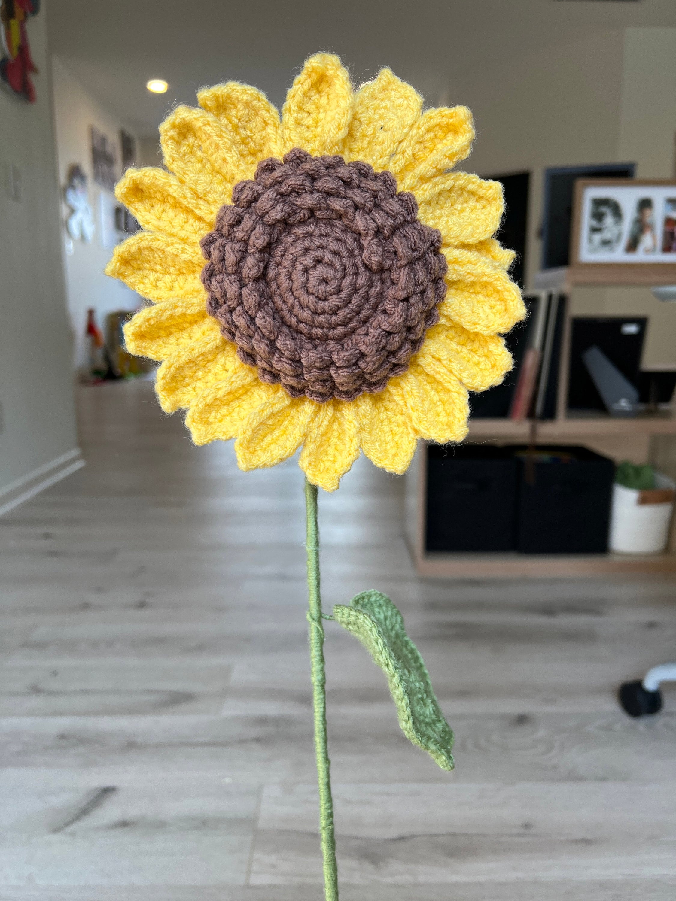 Sunflower Crochet Pattern, Crochet Flower Bouquet Pattern, Crochet Flower Pattern, Wedding Flower
