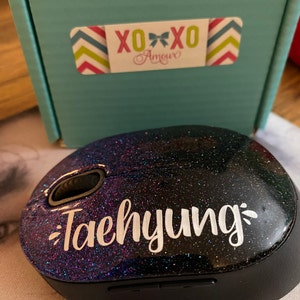 Glittered Computer Mouse, Personalized Wireless Mouse, Custom Computer ...