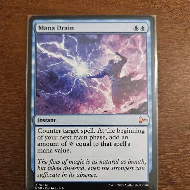 Mana Drain - Custom Proxy Commander Card - Etsy Canada