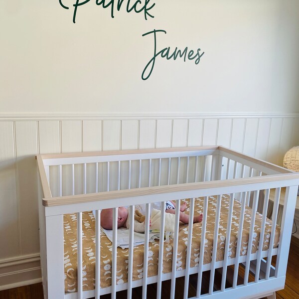 Personalized Name Wall Decal - Custom Wall Sticker, Kids Name Sign ...