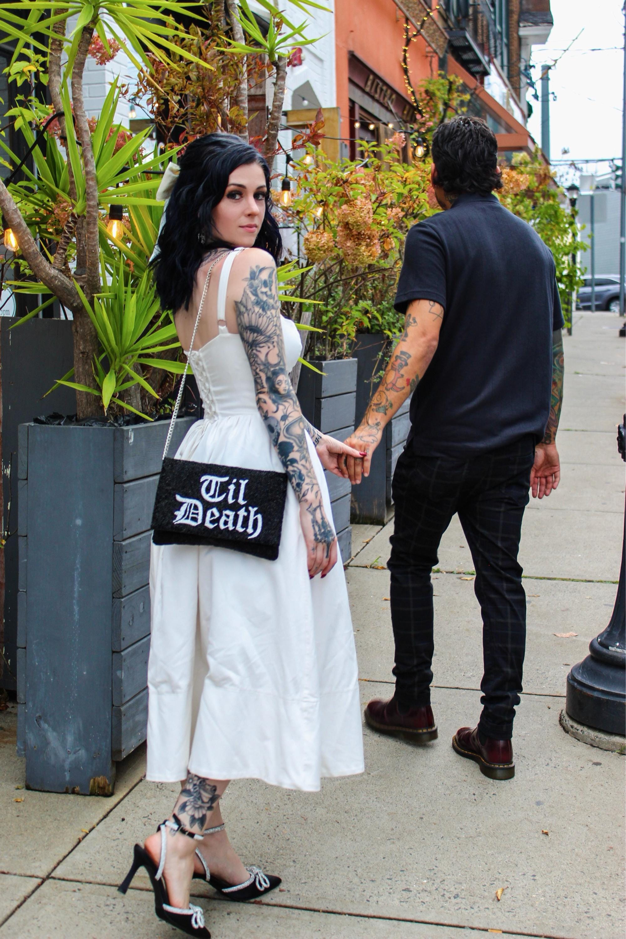 Gothic Braut Clutch Tasche, Gothic Clutch Tasche für Braut, Schwarze Braut Clutch Tasche, Schwarze Braut Perlen Clutch Tasche, Gothic Hochzeit Clutch