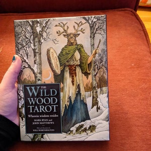 Wildwood Tarot Deck And Book Wiccan Pagan Wicca Tarot Readings Etsy