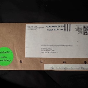 Carrol added a photo of their purchase