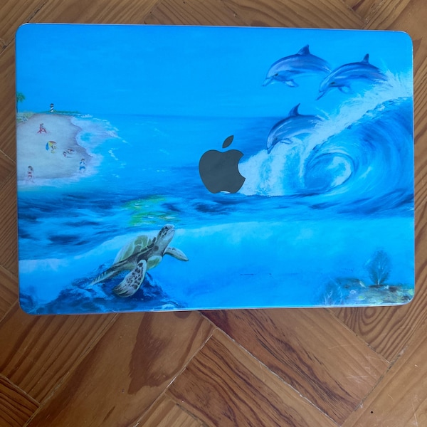 Wood MacBook Case, Walnut | Best Seller! MacBook Pro 13 14 16 & MacBook Air 13 15 | Wood MacBook Cases Are Handmade with FSC Certified Wood