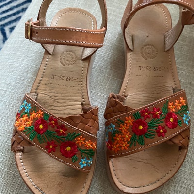 woven mexican sandals