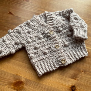 Cozy Baby Cardigan Crochet Pattern Preemie 4-6 Lb Newborn | Etsy
