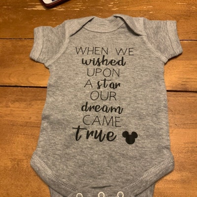 Disney Pregnancy Announcement, Disney Baby One Piece Tee, Disney Baby ...