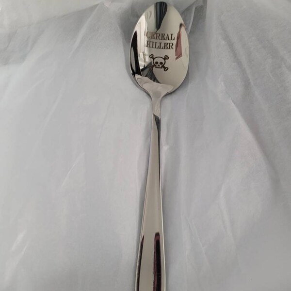 Engraved Good Soup Spoon, Custom Soup Spoon, Personalized Stainless ...