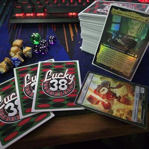 Lucky 38 MTG Card Sleeves - Magic the Gathering Fallout New Vegas Inspired  Commander Deck - Etsy