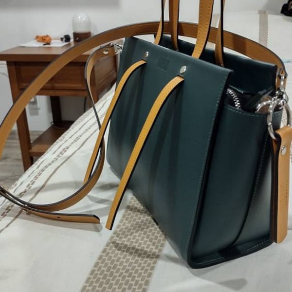 Women Handbag Light Green