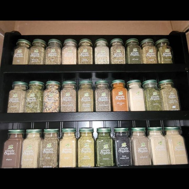 Simply organic spice rack hotsell