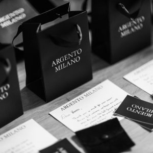Argento added a photo of their purchase