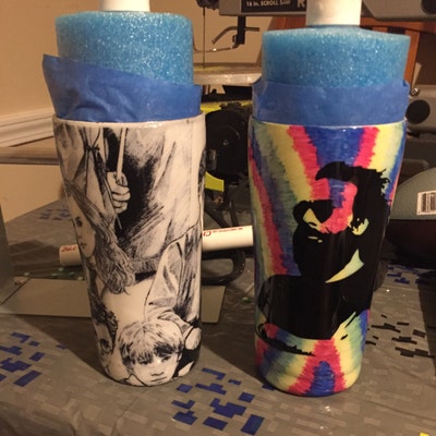 Jerry Garcia Sticker - Waterproof Die-Cut Bumper Sticker, Fade Resistant Vinyl