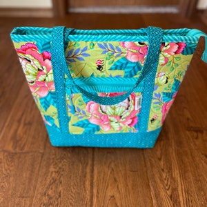 Fleetwood Tote Pattern Quilted Zippered Tote Bag PDF - Etsy