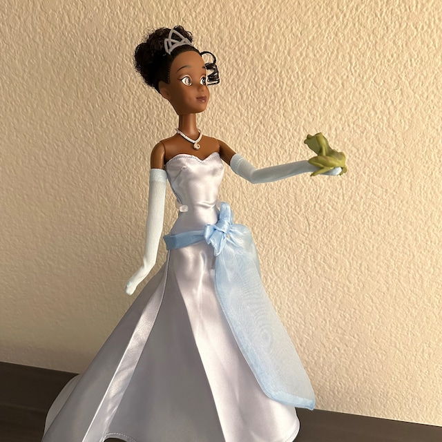 Tiana Inspired Blue Doll Dress & Gloves: Fits 11.5/17 Inch Dolls - Etsy Tiana Inspired Blue Doll Dress & Gloves: Fits 11.5/17 Inch Dolls - Etsy