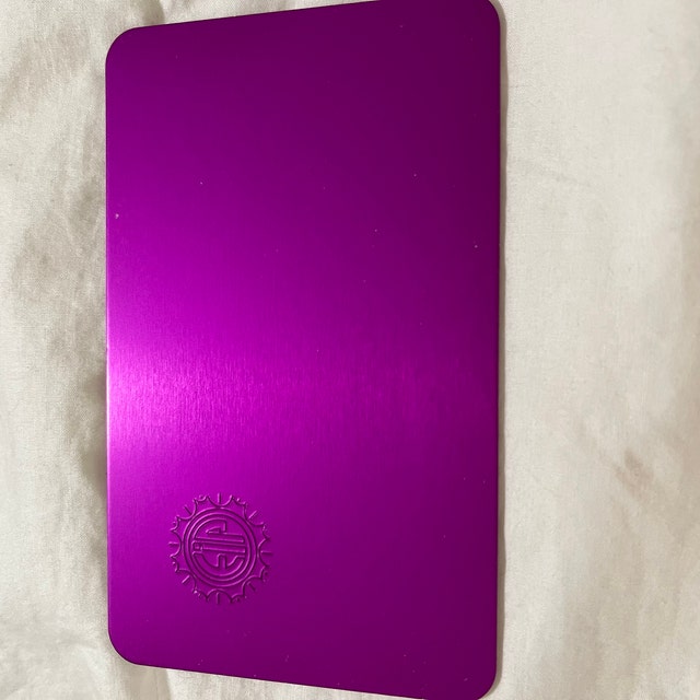 EIP Positive Energy Purple Plate Small Original Tesla - Positive