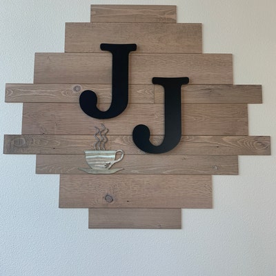 Coffee Cup Metal Wall Art Decoration Skilwerx 8x7 Plasma Cut