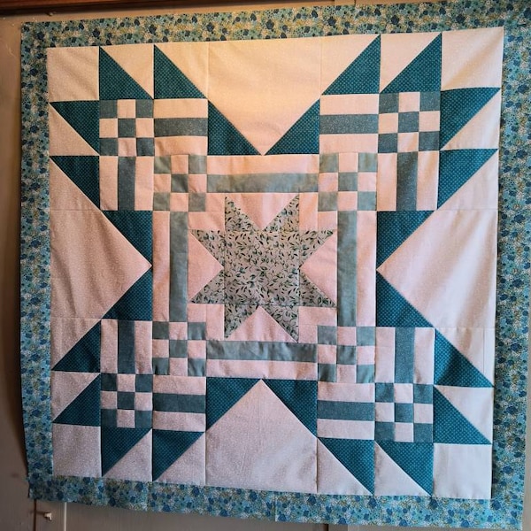 Barn Star 6 DIGITAL/PDF Quilt Pattern #203 - Etsy