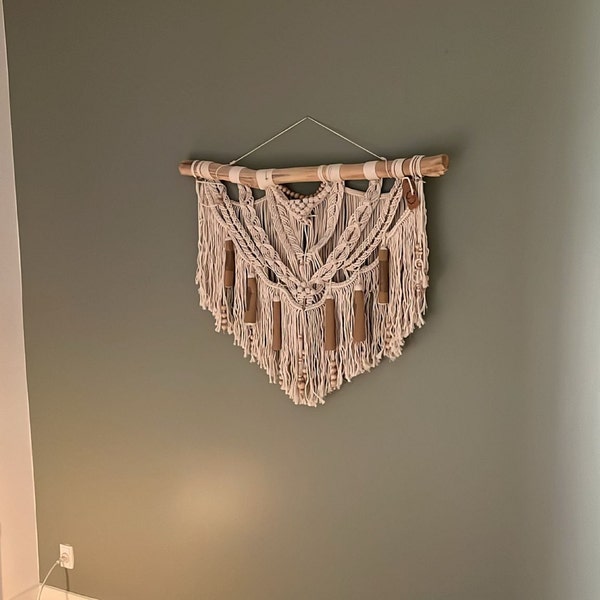 Photo inspiration: Macrame Backdrop Macrame Wall Hanging With Tassels Macrame Mural Photo Inspiration