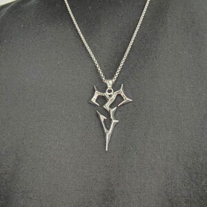 Large Sterling Silver Tidus Necklace From Final Fantasy X - Etsy