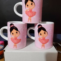 Little Ballerina Clipart, Vector Ballerina, Ballet, Bun, Pink Tutu ...