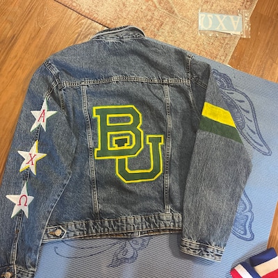 College or Team Logo Jacket - Etsy