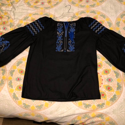 Beautiful Ukrainian Vyshyvanka Boho Blouse Ethnic Clothing - Etsy