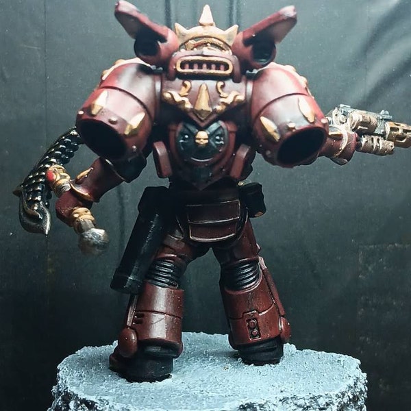 Confezione Da 5 Jetpack Upgrade Bits – Crimson Lords – Grey Tide Studios Per Miniature