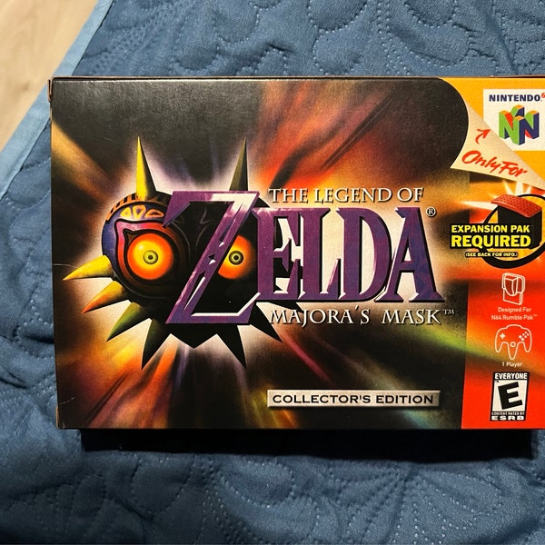The Legend of Zelda Majora's Mask | NTSC | Nintendo 64 | N64 | En ...