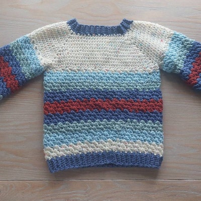 Sweet Pea Sweater Crochet Pattern Sizes 0-3 Months to 10 Years PDF ...