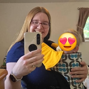 Emma added a photo of their purchase